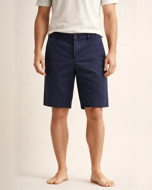 Men's 100% Cotton Shorts Business Casual Loose Fit Plus Size Cropped Pants | JRSEE:f2ce2d51-a22e-4732-bc9b-e04685ac7823