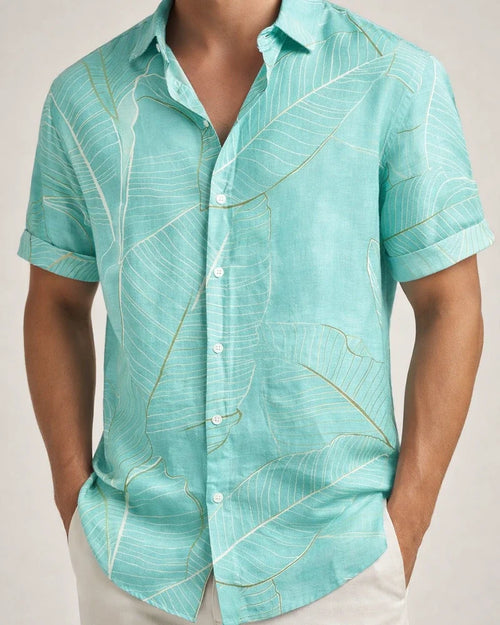 Men's 3D Printing Summer Men's Casual Vacation Loose Short-sleeved Shirt | JRSEE:3b8a8cfb-72bd-43aa-bcfb-cd7217dce756