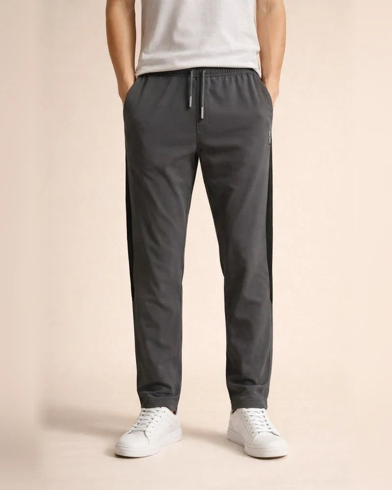 Men's Active Pants Trousers Casual Pants Pocket Drawstring Elastic Waist Color Block Comfort Outdoor Daily Going out Fashion Streetwear Black Green | JRSEE:b23fe72b-eb59-4a28-9067-aae153595f0a