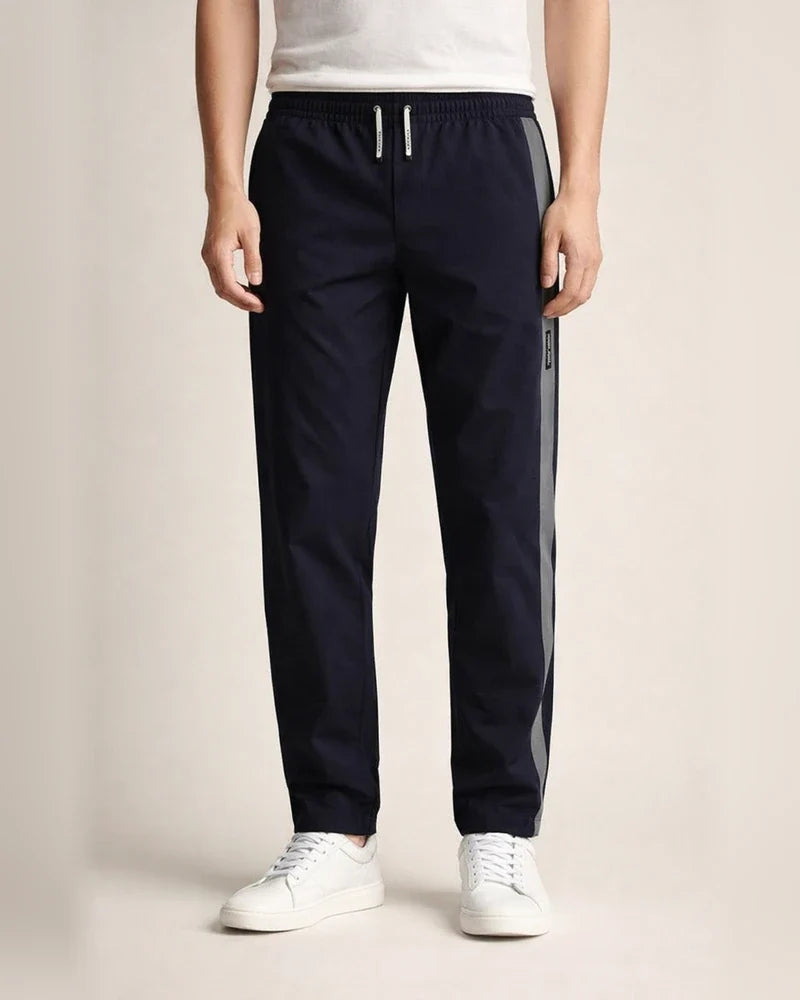 Men's Active Pants Trousers Casual Pants Pocket Drawstring Elastic Waist Color Block Comfort Outdoor Daily Going out Fashion Streetwear Black Green | JRSEE:366611ec-5c10-4d6d-ba5f-df4d458aac9d