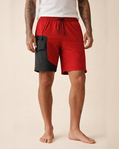 Men's Active Shorts Running Shorts Casual Shorts Drawstring Elastic Waist With Compression Liner Breathable Quick Dry Short Running Weekend Gym Athleisure Yellow camouflage Green Stretchy | JRSEE:1706c195-bf76-481f-950d-9d92d5c84d51