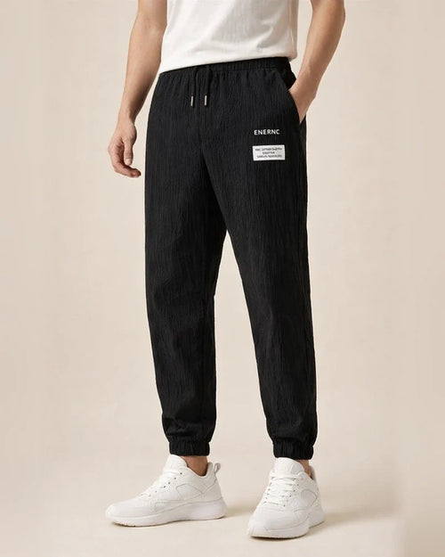 Men's Athletic Pants Active Pants Casual Pants Pocket Drawstring Elastic Waist Letter Comfort Quick Dry Outdoor Daily Going out Fashion Streetwear Black Green | JRSEE:f9f62cc4-4e3b-4a22-8666-bfb8ca7e327b