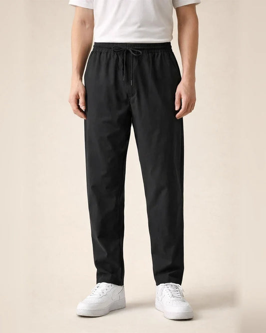Men's Athletic Pants Cropped Pants Casual Pants Pocket Drawstring Elastic Waist Plain Comfort Outdoor Daily Going out Fashion Streetwear Black Grey | JRSEE:5189d7c9-ca09-419a-ae49-6c2ebd26cef4