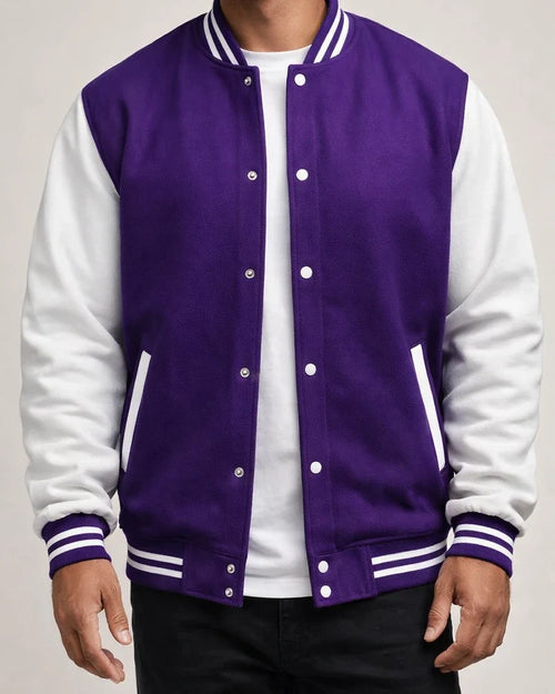 Men's Baseball Jacket Trend Solid Color Collision Color Sweater Casual Versatile Men's Loose Stand-up Collar Coat Teenage Cardigan | JRSEE:656a2221-8e7a-44f6-af1d-e64b8f7705d5