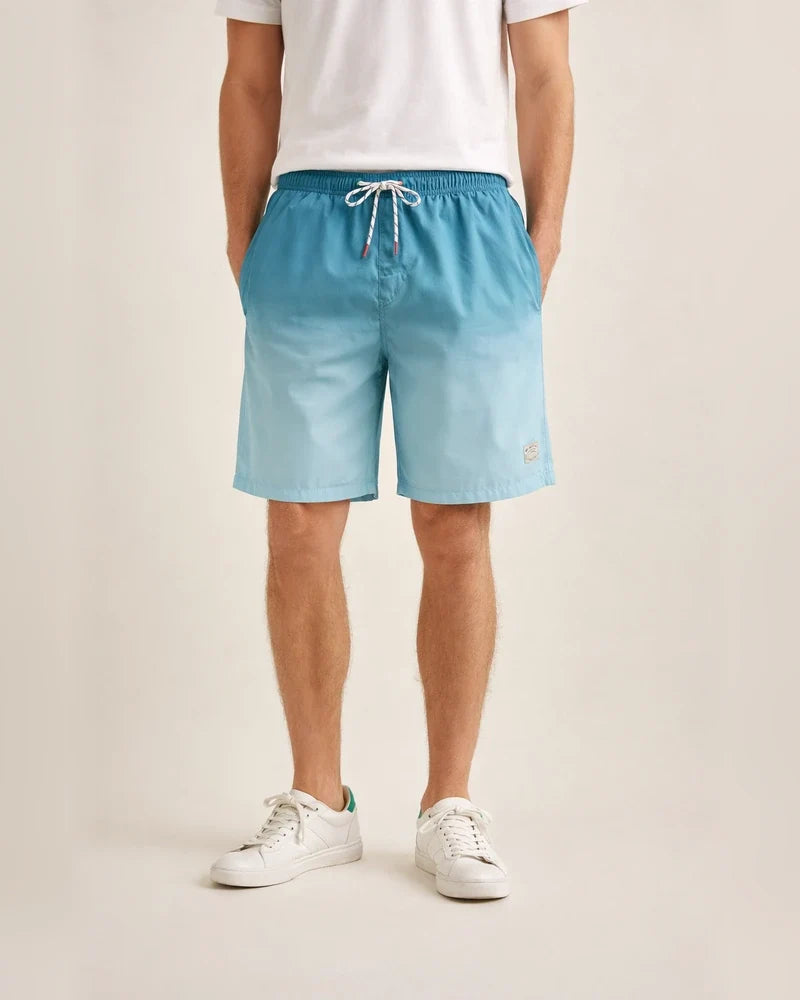 Men's Board Shorts Swim Shorts Swim Trunks Summer Shorts Beach Shorts Drawstring with Mesh Lining Elastic Waist Gradient Graphic Prints Quick Dry Short Casual Daily Holiday Boho Hawaiian Gradient | JRSEE:b7407ff1-194a-43ae-83c1-9b07d54d311b