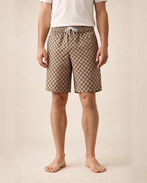Men's Board Shorts Swim Shorts Swim Trunks Summer Shorts Beach Shorts Drawstring with Mesh Lining Elastic Waist Gradient Graphic Prints Quick Dry Short Casual Daily Holiday Boho Hawaiian Gradient | JRSEE:b7da3ced-ee89-4263-b051-62a41db29d49