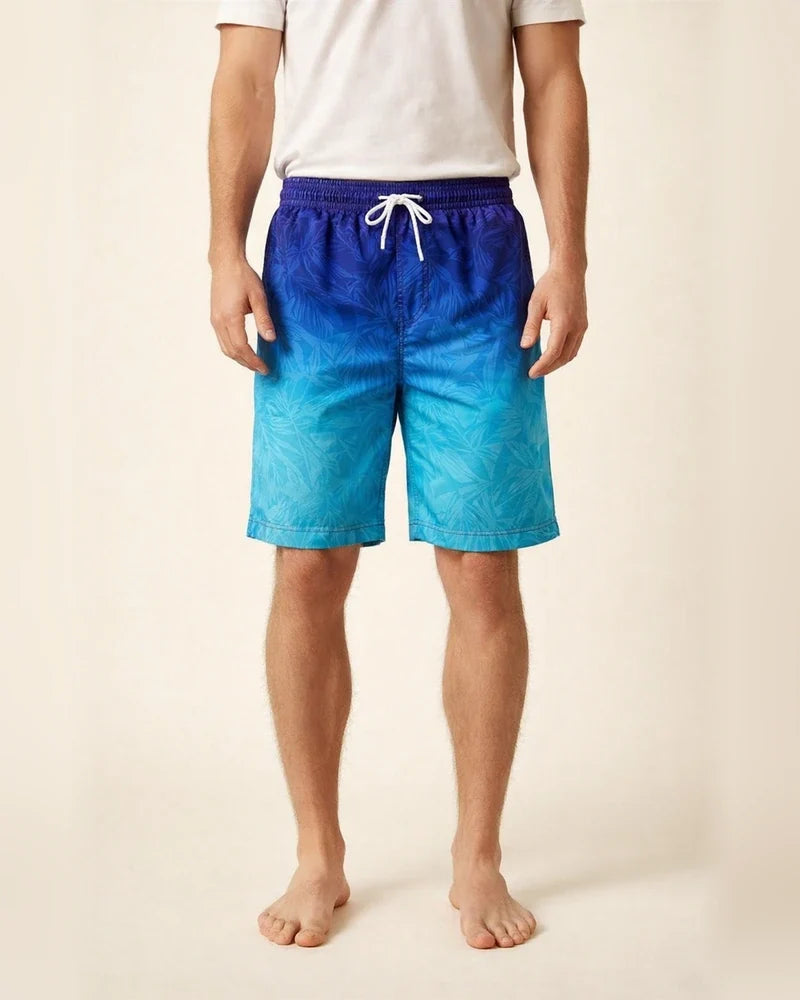 Men's Board Shorts Swim Shorts Swim Trunks Summer Shorts Beach Shorts Drawstring with Mesh Lining Elastic Waist Gradient Graphic Prints Quick Dry Short Casual Daily Holiday Boho Hawaiian Gradient | JRSEE:1822422e-f938-4349-9838-ab9993ce2b16