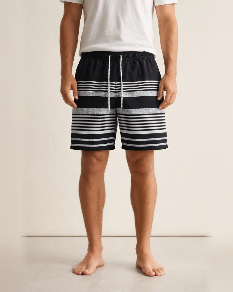 Men's Board Shorts Swim Shorts Swim Trunks Summer Shorts Beach Shorts Drawstring with Mesh Lining Elastic Waist Gradient Graphic Prints Quick Dry Short Casual Daily Holiday Boho Hawaiian Gradient | JRSEE:02ae7464-929d-49fd-8865-580bcd5df265