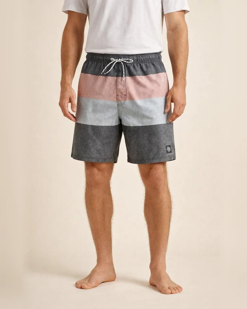 Men's Board Shorts Swim Shorts Swim Trunks Summer Shorts Beach Shorts Drawstring with Mesh Lining Elastic Waist Gradient Graphic Prints Quick Dry Short Casual Daily Holiday Boho Hawaiian Gradient | JRSEE:1d75bdaa-09b0-4294-bcb1-1665fc0acd4d