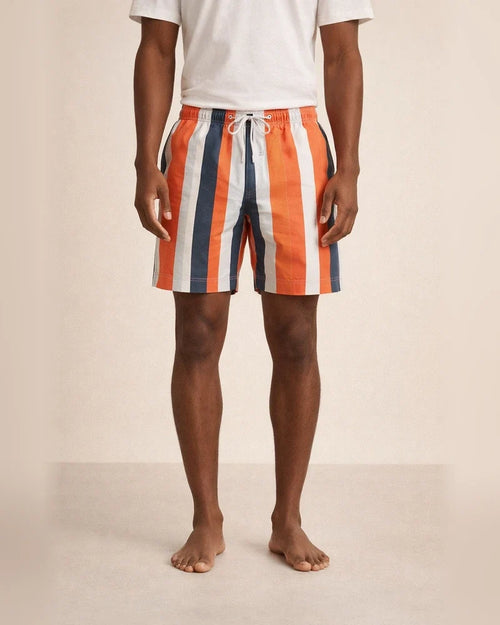 Men's Board Shorts Swim Shorts Swim Trunks Summer Shorts Beach Shorts Drawstring with Mesh Lining Elastic Waist Gradient Graphic Prints Quick Dry Short Casual Daily Holiday Boho Hawaiian Gradient | JRSEE:f31796af-5fa1-4e02-80d2-385f158bcd13