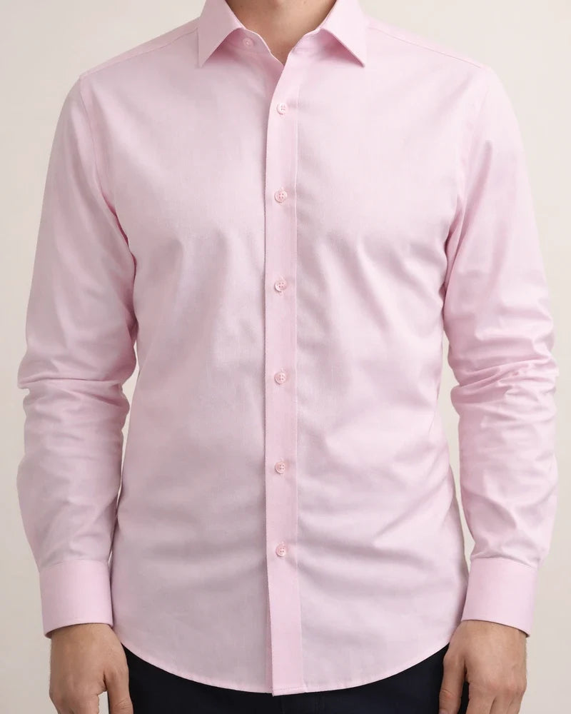 Men's Button Up Shirt Dress Shirt Collared Shirt French Cuff Shirts Black White Pink Long Sleeve Waves Turndown All Seasons Wedding Work Clothing Apparel Button-Down | JRSEE:67304f95-c43c-4e5a-b66b-7bf53ac95bc1