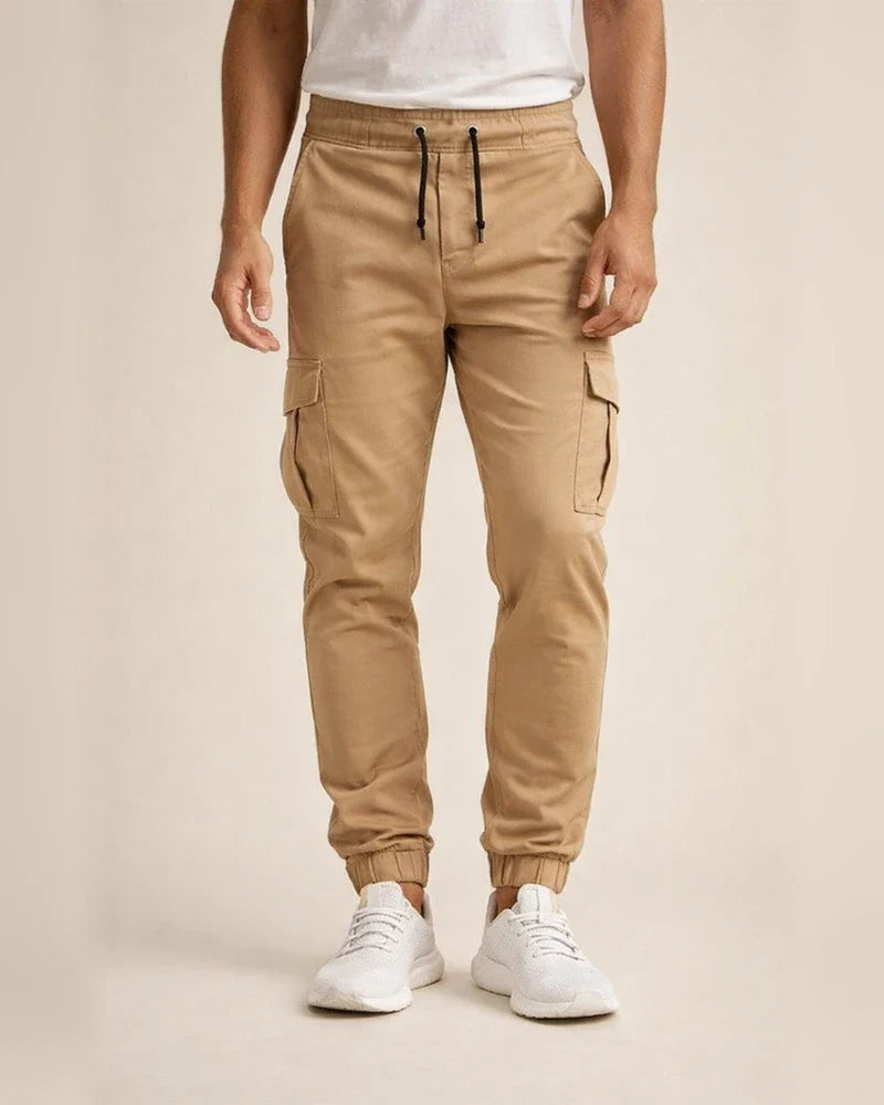 Men's Cargo Pants Cargo Trousers Joggers Trousers Drawstring Elastic Waist Multi Pocket Sports Outdoor Daily Wear Casual ArmyGreen Black | JRSEE:86b7601e-821d-4eba-aca6-8d5ee75b67d5