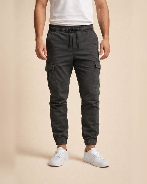 Men's Cargo Pants Cargo Trousers Joggers Trousers Drawstring Elastic Waist Multi Pocket Sports Outdoor Daily Wear Casual ArmyGreen Black | JRSEE:ee868867-89f4-4ecc-a648-6988d33c1600