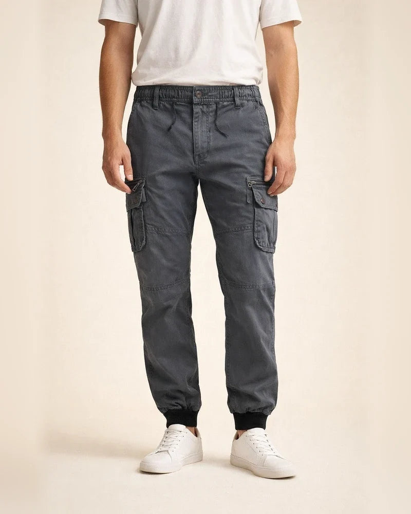 Men's Cargo Pants Cargo Trousers Trousers Drawstring Elastic Waist Multi Pocket Daily Wear Fashion Classic Olive Green grey blue | JRSEE:411e9d85-d6eb-46a3-a4f4-0fec57826588