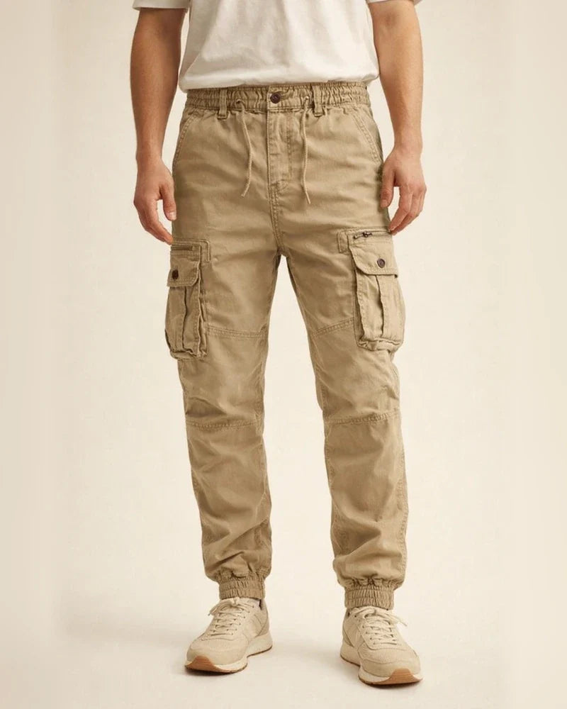 Men's Cargo Pants Cargo Trousers Trousers Drawstring Elastic Waist Multi Pocket Daily Wear Fashion Classic Olive Green grey blue | JRSEE:9707928f-44f5-4264-a810-4e3846f07596