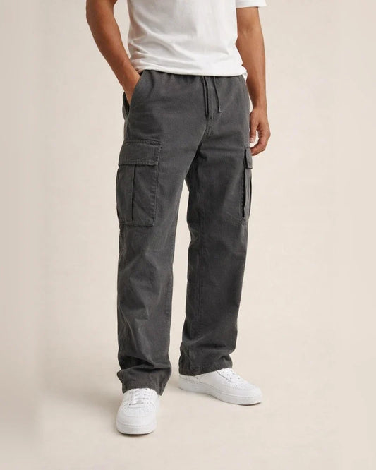 Men's Cargo Pants Cargo Trousers Trousers Drawstring Elastic Waist Multi Pocket Plain Comfort Breathable Casual Daily Fashion Streetwear Black Yellow | JRSEE:f3c8a598-8a1d-4f0e-b9ac-8062e895ed7c