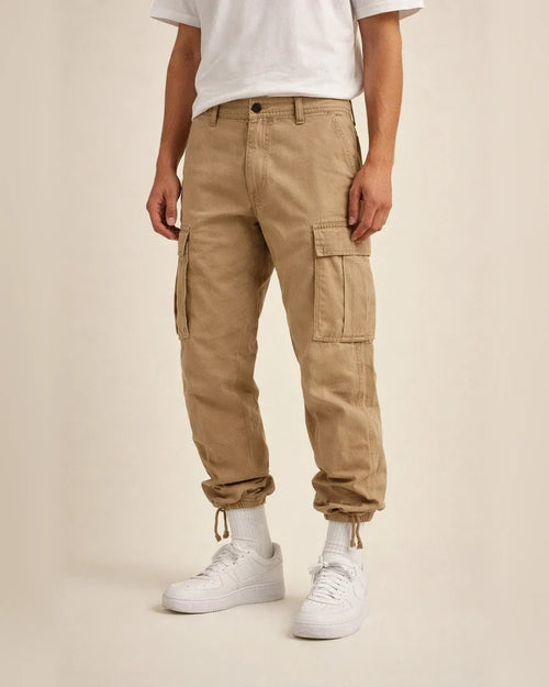 Men's Cargo Pants Cargo Trousers Trousers Drawstring Elastic Waist Multi Pocket Plain Comfort Breathable Casual Daily Fashion Streetwear Black Yellow | JRSEE:bd63aa53-43ae-4555-95f3-68de9775a8fe