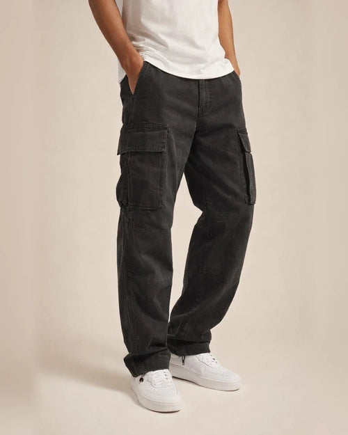 Men's Cargo Pants Cargo Trousers Trousers Drawstring Elastic Waist Multi Pocket Plain Comfort Breathable Casual Daily Fashion Streetwear Black Yellow | JRSEE:32f4ac7c-c6d4-4ac3-8e14-811290062511