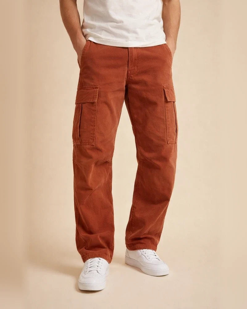 Men's Cargo Pants Cargo Trousers Trousers Drawstring Elastic Waist Multi Pocket Plain Comfort Breathable Casual Daily Fashion Streetwear Black Yellow | JRSEE:6371b821-87d6-4e2b-b811-1bfae83925ee