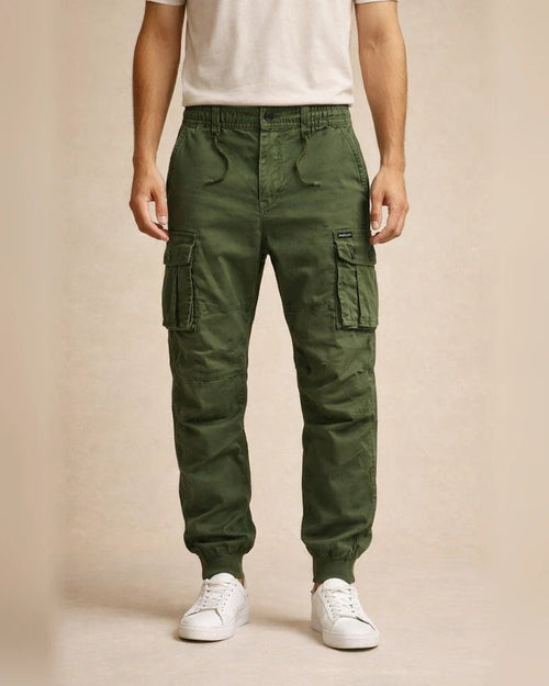 Men's Cargo Pants Cargo Trousers Trousers Drawstring Elastic Waist Multi Pocket Daily Wear Fashion Classic Olive Green grey blue | JRSEE:d04e63d1-6b0a-430f-ae1d-af51e4d86401
