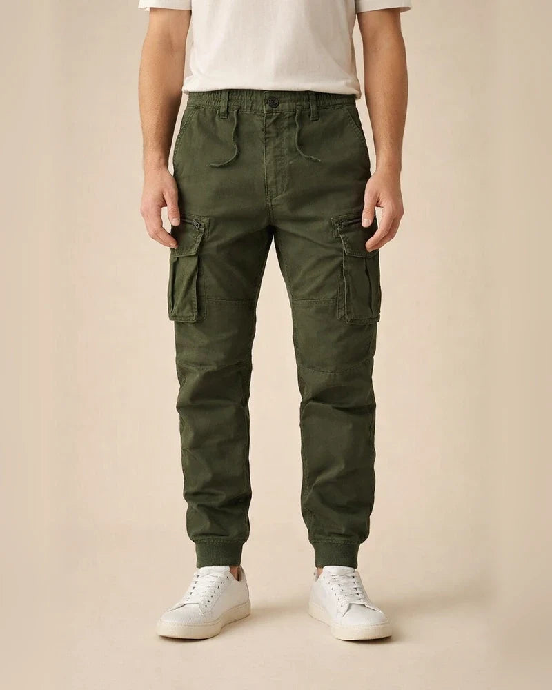 Men's Cargo Pants Cargo Trousers Trousers Drawstring Elastic Waist Multi Pocket Daily Wear Fashion Classic Olive Green grey blue | JRSEE:dad19195-2ff7-44ed-999e-225484f217c0