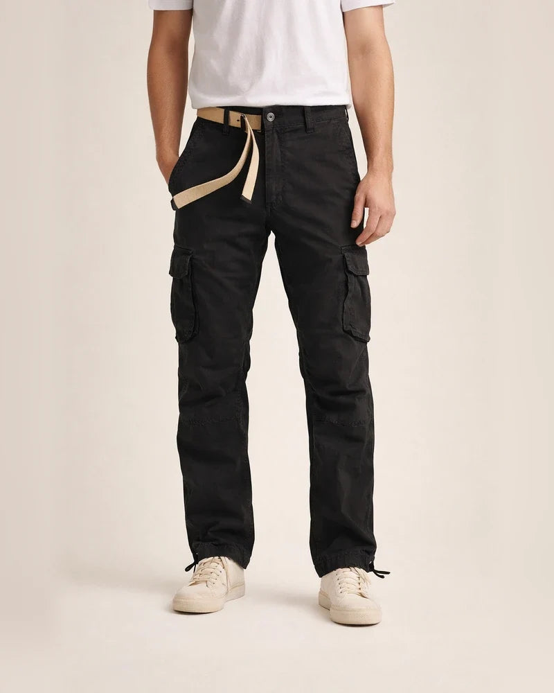 Men's Cargo Pants Cargo Trousers Trousers Multi Pocket Plain Wearable Outdoor Casual Daily Cotton Blend Fashion Classic Army Yellow Black | JRSEE:11ea7f43-45d5-40cb-9c22-70c87e99bff0