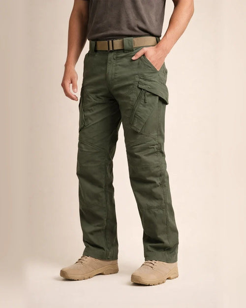 Men's Cargo Pants Tactical Pants Pocket Plain Waterproof Comfort Outdoor Daily Going out Fashion Casual Black Army Green | JRSEE:490ccedf-d05d-4acb-918c-f1b51beed910