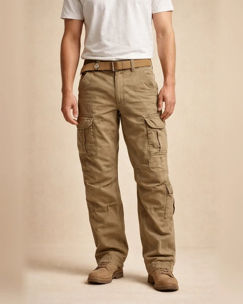 Men's Cargo Pants Trousers Parachute Pants Multi Pocket Plain Full Length Cotton Blend Casual Black Camouflage Micro-elastic | JRSEE:edc9a624-c4d4-4454-b29f-4daebc10514c