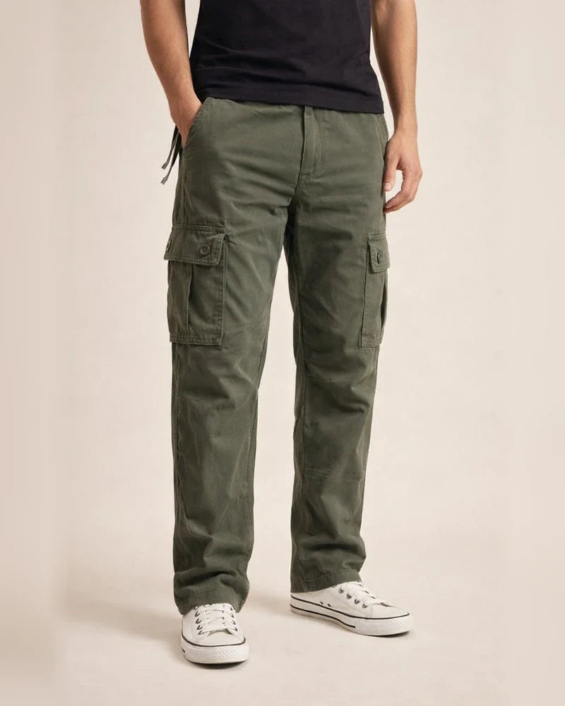 Men's Cargo Pants Trousers Tactical Work Pants Multi Pocket Straight Leg Plain Comfort Breathable Full Length Casual Basic Tactical Gray Green Grass Green Inelastic | JRSEE:3fcb9b23-f26b-45d3-86d6-a79411200093