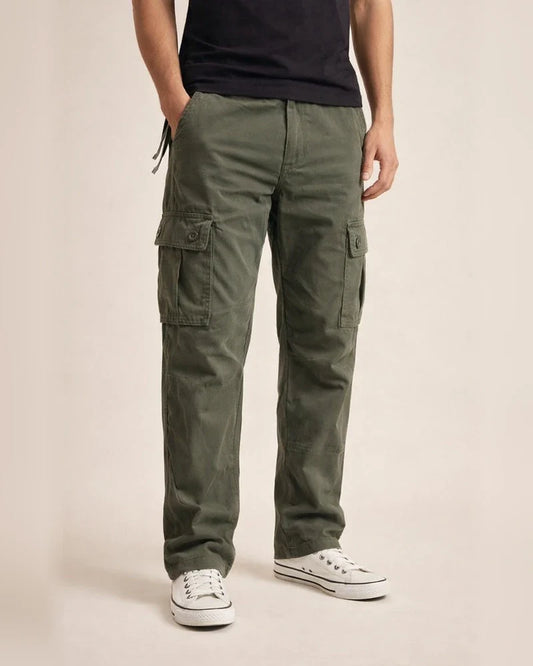Men's Cargo Pants Trousers Tactical Work Pants Multi Pocket Straight Leg Plain Comfort Breathable Full Length Casual Basic Tactical Gray Green Grass Green Inelastic | JRSEE:3fcb9b23-f26b-45d3-86d6-a79411200093