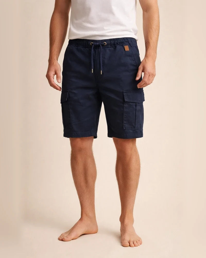 Men's Cargo Shorts Bermuda shorts Drawstring Elastic Waistband with Side Pocket Plain Outdoor Sports Short Outdoor Daily Sports Casual Shorts Slim ArmyGreen Black Inelastic | JRSEE:ba5de698-62f5-4c4f-b877-45c10ccb8e87