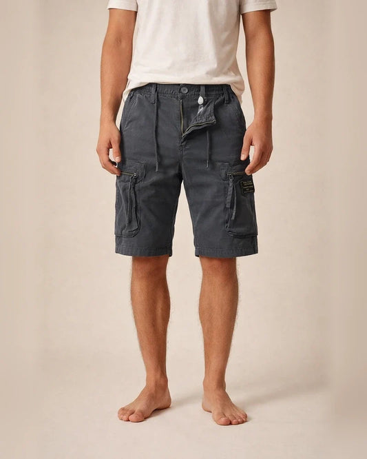 Men's Cargo Shorts Hiking Shorts Elastic Waist Multi Pocket Multiple Pockets Plain Comfort Breathable Knee Length Casual Daily Fashion Streetwear ArmyGreen Black | JRSEE:ebe6782b-a9c7-44cd-90c5-5d192d7b48a4