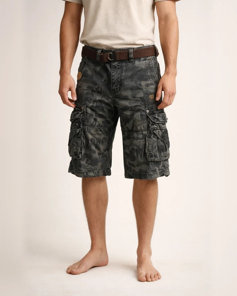 Men's Cargo Shorts Hiking Shorts Multi Pocket Camouflage Camo / Camouflage Knee Length Daily Streetwear Vintage Army Green Blue | JRSEE:f8d78bd6-43ee-4ad7-a490-efcb39bfde8d