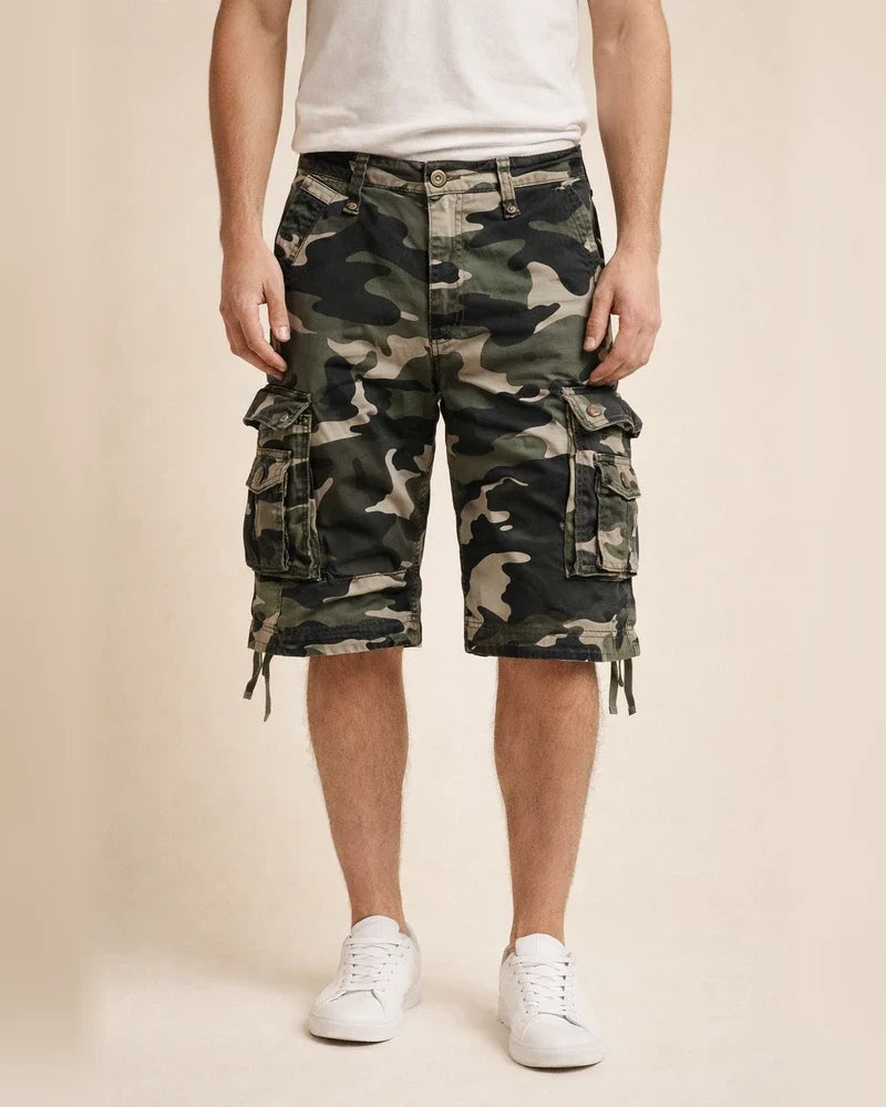 Men's Cargo Shorts Hiking Shorts Pocket Multi Pocket Camouflage Comfort Breathable Short Casual Sports Cotton Blend Cargo Shorts Chino Camouflage Red Yellow Camouflage Inelastic | JRSEE:9d8f8826-40f1-4b87-9163-1025af70c093