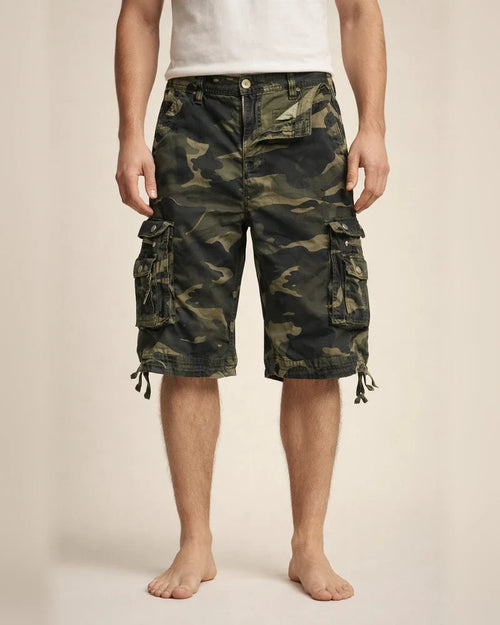Men's Cargo Shorts Hiking Shorts Pocket Multi Pocket Camouflage Comfort Breathable Short Casual Sports Cotton Blend Cargo Shorts Chino Camouflage Red Yellow Camouflage Inelastic | JRSEE:6e17279a-0527-4b87-92ad-c68affe688d5
