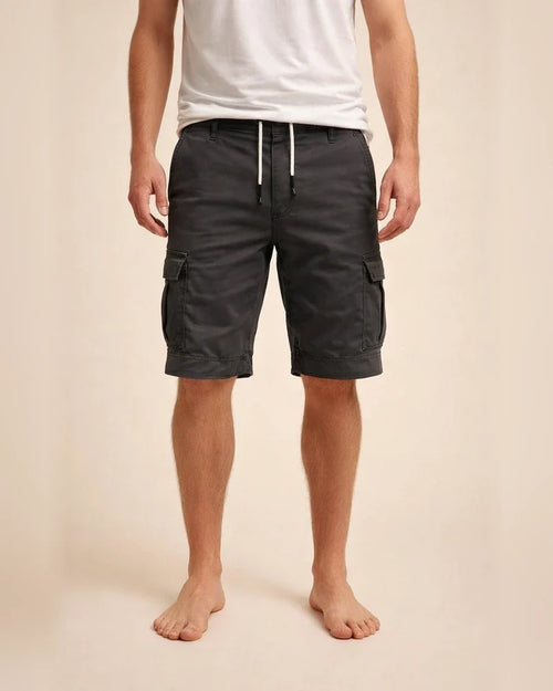 Men's Cargo Shorts Multi Pocket Map Outdoor Sports Knee Length Holiday Going Out Weekend 100% Cotton Shorts Slim Lake Blue Navy Inelastic | JRSEE:1d504234-7889-499b-b3d2-9c1d99c2603b