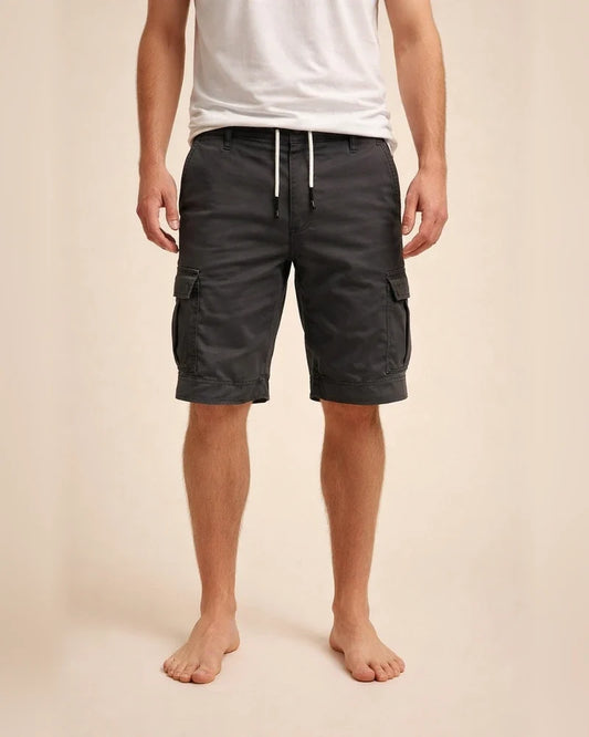 Men's Cargo Shorts Multi Pocket Map Outdoor Sports Knee Length Holiday Going Out Weekend 100% Cotton Shorts Slim Lake Blue Navy Inelastic | JRSEE:1d504234-7889-499b-b3d2-9c1d99c2603b