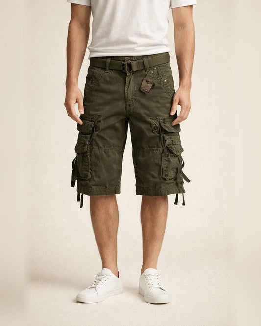 Men's Cargo Shorts Shorts Hiking Shorts Leg Drawstring 6 Pocket Plain Comfort Outdoor Daily Going Out Cotton Blend Fashion Streetwear Wine Army Green | JRSEE:c50f4579-8558-4f1a-9972-0b56ad5122ca