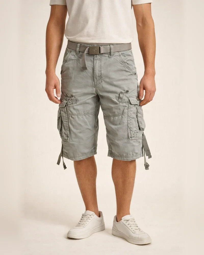 Men's Cargo Shorts Shorts Hiking Shorts Leg Drawstring 6 Pocket Plain Comfort Outdoor Daily Going Out Cotton Blend Fashion Streetwear Wine Army Green | JRSEE:4fa446cf-b75a-4cb0-a465-d8c83dd4d092