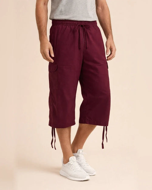 Men's Casual Cotton and Linen Sweatpants Summer Linen Seven-minute Casual Pants Cotton Pants | JRSEE:ccd84133-fe41-4975-a1cd-acd7ff033ce7