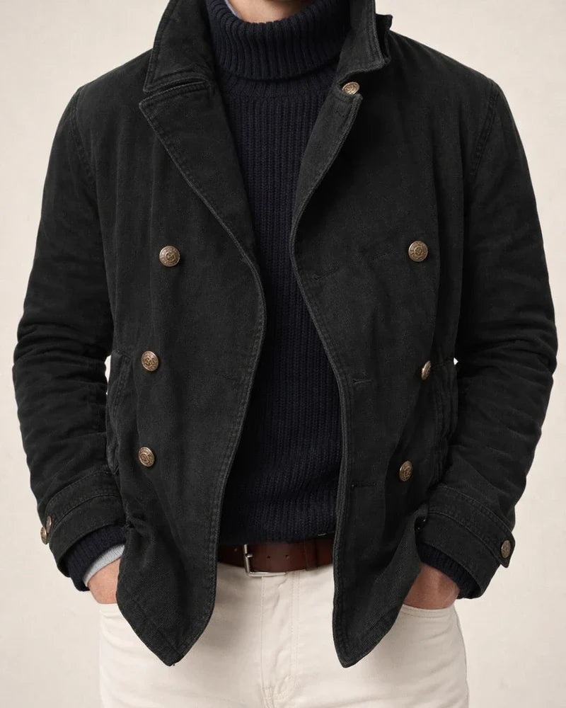 Men's Casual Fashion Open Lining Solid Color Lapel Coat | JRSEE:c2b771c0-5426-44b7-80fe-d1c659026059