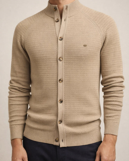 Men's Casual Solid Color Cardigan Sweater | JRSEE:a8969de5-3a19-43e8-b643-a6dbf448c056