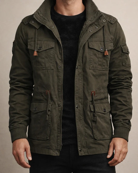 Men's Casual Solid Color Hooded Padded Thickened Jacket Large Size Cotton Medium-length Section of The Workwear Washed Jacket Men | JRSEE:5afbef3e-7b59-40af-93ee-be0bb5350283