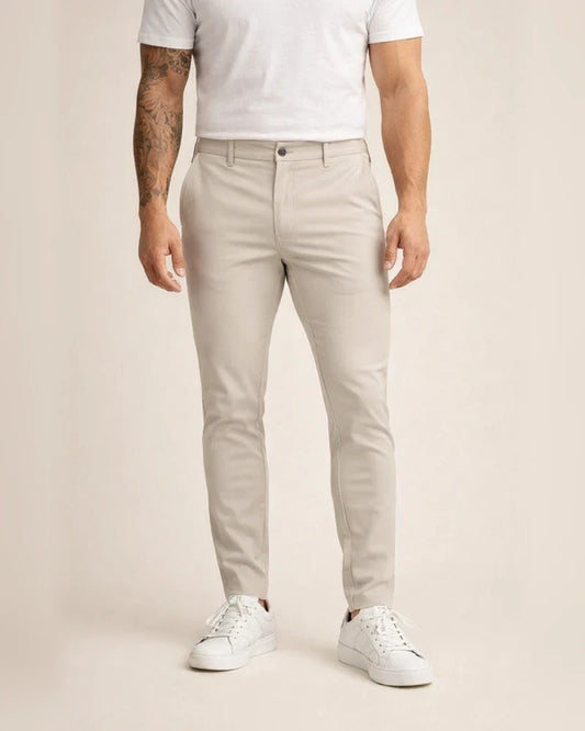 Men's Chinos Chino Pants Pocket Geometry Business Daily Cotton Blend Stylish Casual Black White Micro-elastic | JRSEE:0be68820-2f77-4e3f-be64-c77f2b693acc