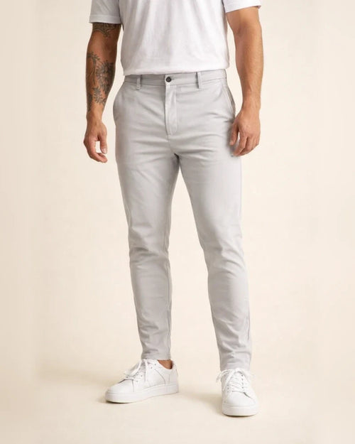 Men's Chinos Chino Pants Pocket Geometry Business Daily Cotton Blend Stylish Casual Black White Micro-elastic | JRSEE:ed266daa-7f14-491e-8e7e-54b258386adb