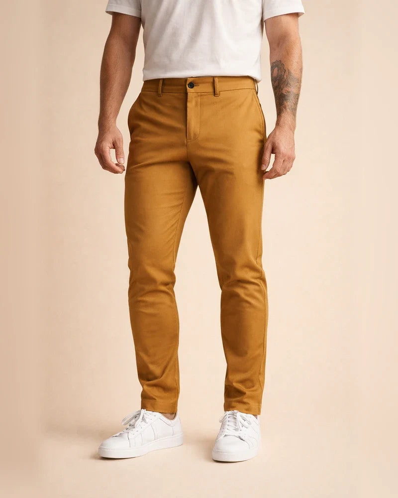Men's Chinos Chino Pants Pocket Geometry Business Daily Cotton Blend Stylish Casual Black White Micro-elastic | JRSEE:c3f469de-e7b9-4770-9231-32e4804b02d4