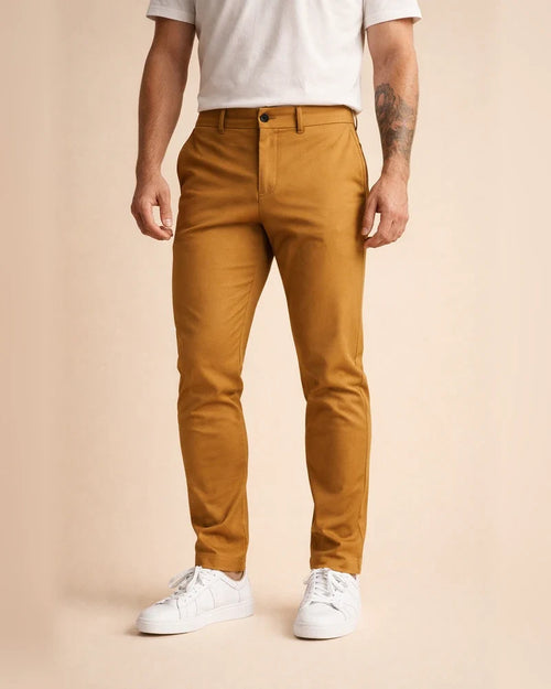 Men's Chinos Chino Pants Pocket Geometry Business Daily Cotton Blend Stylish Casual Black White Micro-elastic | JRSEE:c3f469de-e7b9-4770-9231-32e4804b02d4