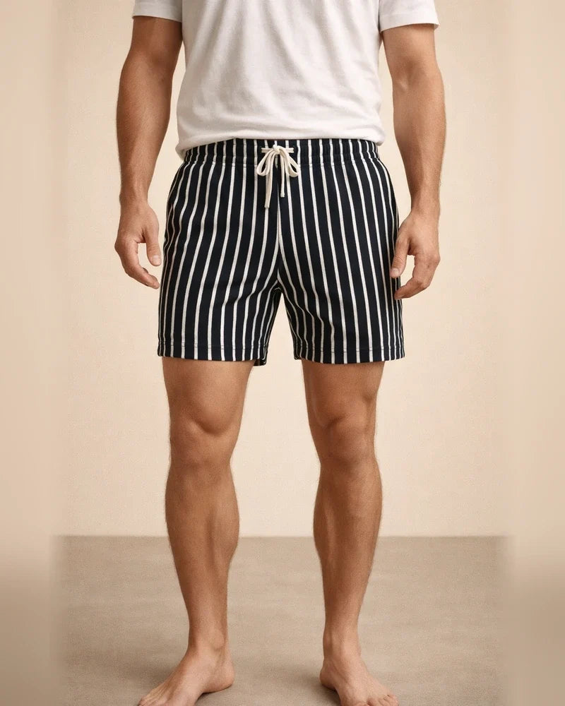 Men's Cotton Athletic Shorts Four Pants Vertical Striped Pants Three Pants | JRSEE:46d4f107-d34d-4e3f-a9ca-b7c366839aa3