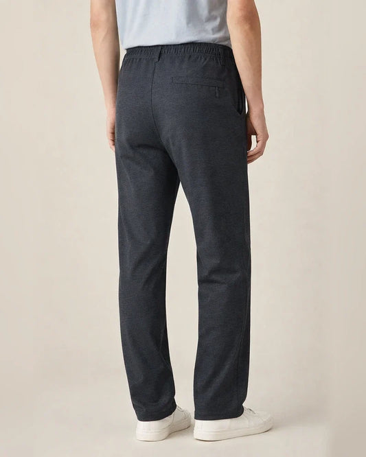 Men's Dress Pants Trousers Chinos Elastic Waist Plain Comfort Breathable Wedding Business Casual Fashion Formal Black+Grey Black High Waist Stretchy | JRSEE:edbc380f-b07b-4460-8af7-86b802c6db8b