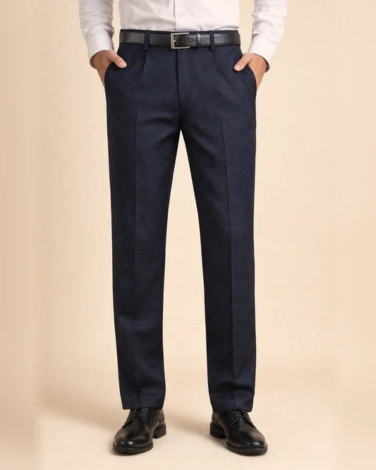 Men's Dress Pants Trousers Chinos Pocket Plain Comfort Breathable Full Length Wedding Office Business Chic & Modern Formal Black Deep Blue High Waist Micro-elastic | JRSEE:6554de13-352c-425a-8b06-44e0e838f8de
